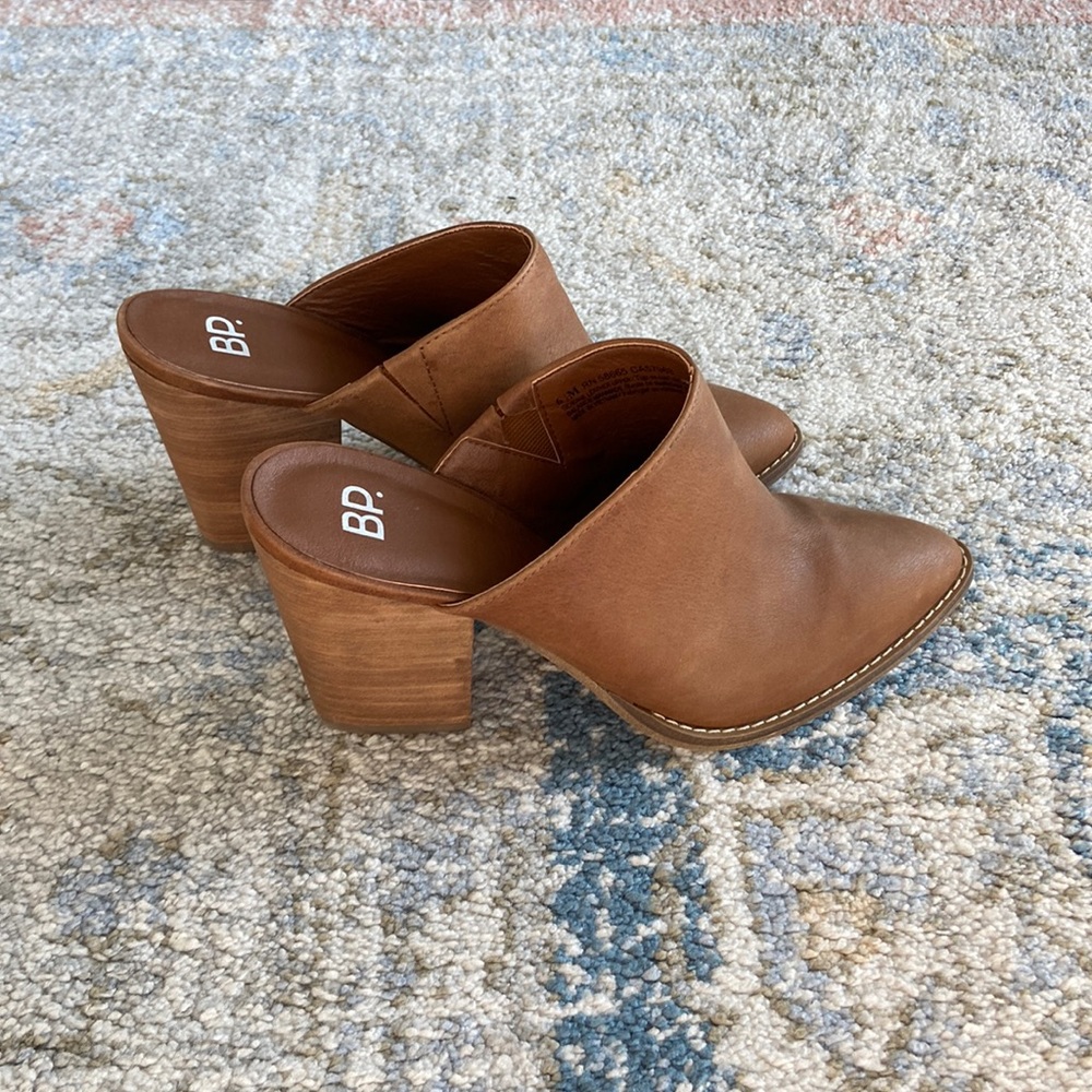 Pointed Toe Mules